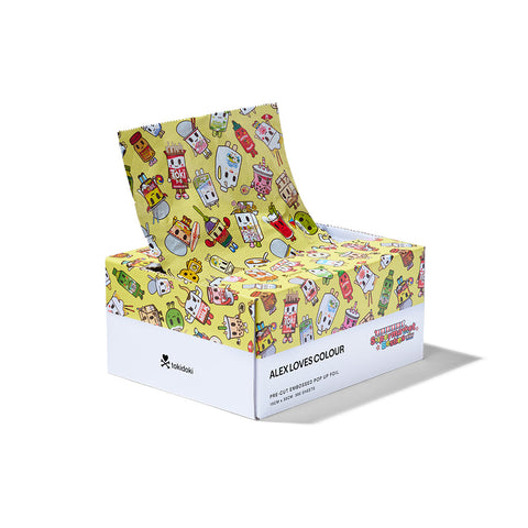 Alex Loves Colour Tokidoki - Supermarket Besties Wide Foils- 15cm x 35cm