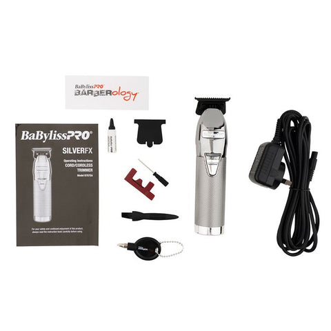 BaBylissPRO Silver FX Hair Trimmer - Cordless/Corded