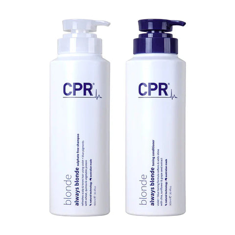 Vitafive CPR Blonde Always Blonde Shampoo & Conditioner 900ml Duo