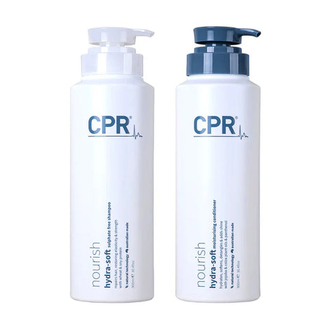 Vitafive CPR Nourish Hydra-Soft Shampoo & Conditioner 900ml Duo