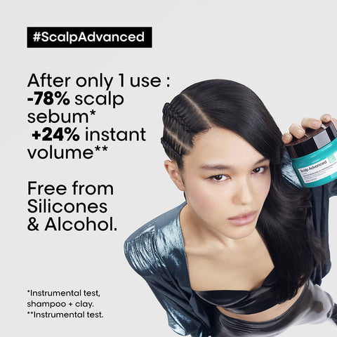L’Oréal Professionnel Scalp Advanced Anti-Oiliness Mask 500 ml.