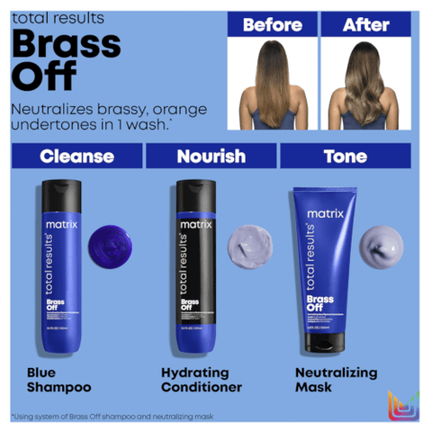 Matrix Total Results Brass Off Shampoo 300ml
