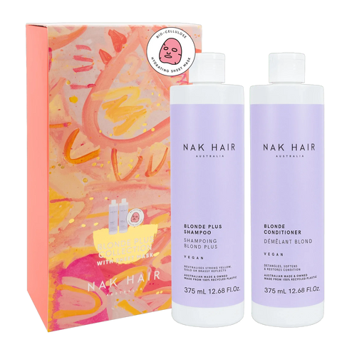 Nak Holiday Blonde Plus Duo with Sheet Mask