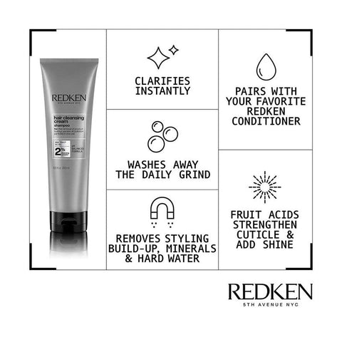 Redken Hair Cleansing Cream Clarifying Shampoo 250ml