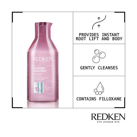 Redken Volume Injection Shampoo 300ml