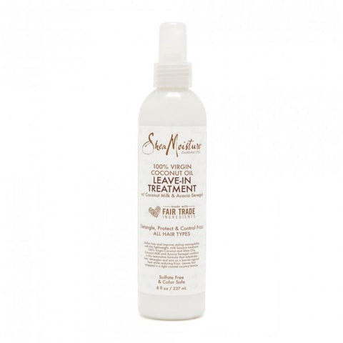 Shea Moisture 100% Virgin Coconut Oil Daily Hydration Leave In Treatment 237g