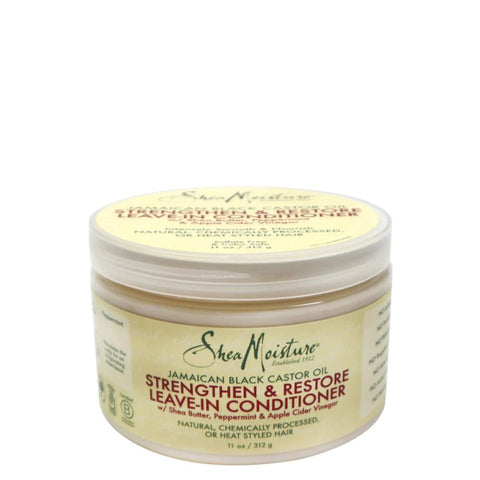 Shea Moisture Jamaican Black Castor Oil Strengthen & Restore Leave-in conditioner 312g