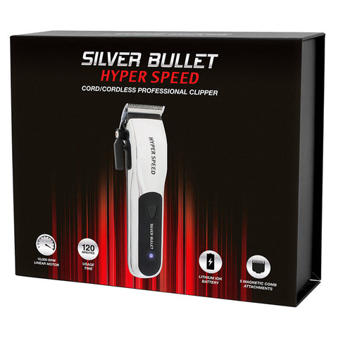 Silver Bullet Hyper Speed Cordless Hair Clipper