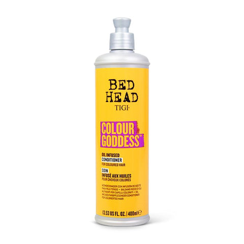 This colour conditioner is oil-infused to help with colour maintenance and to keep colour looking electric.