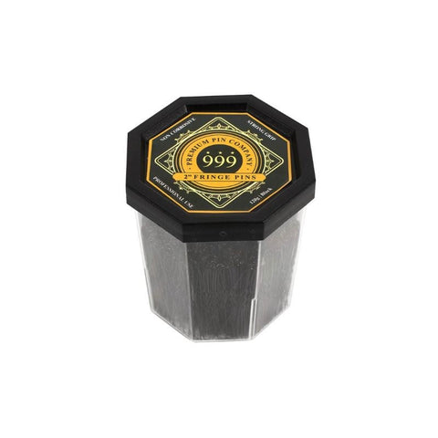 999 2 inch Fine Fringe Pins Black