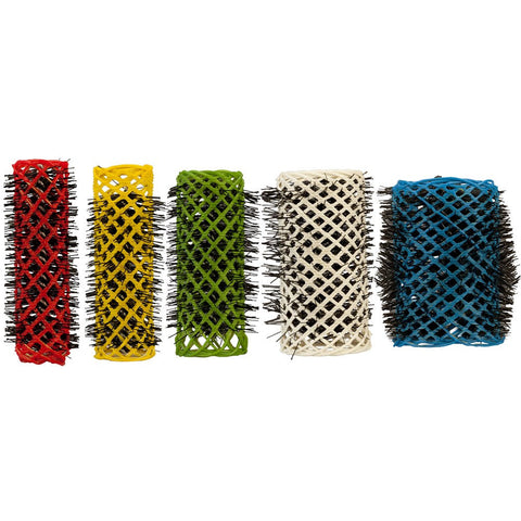Swiss Hair Roller Coral 16mm 6Pk