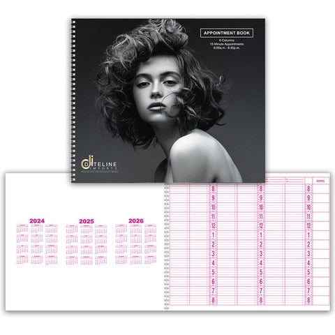 Dateline Professional Appointment Book 6 Column 50pages