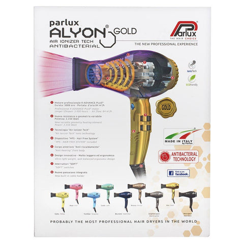 PARLUX Alyon Air Ionizer Tech Hair Dryers 2250W