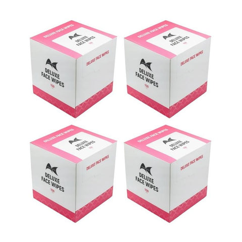 Artists Choice Deluxe Face Wipes 100 Pieces x 4