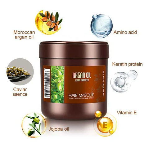 Argan Oil From Morocco Hair Masque (Caviar) 500ml