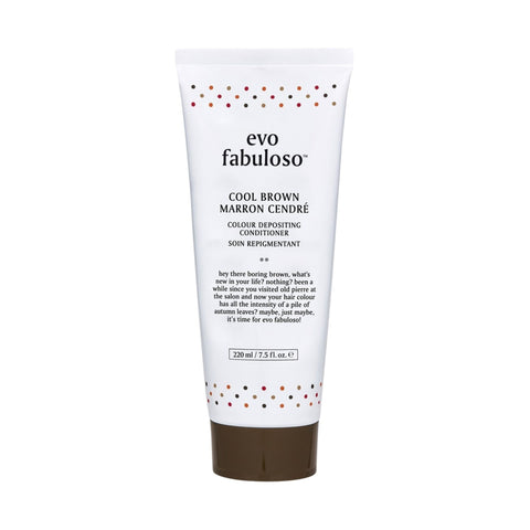evo fabuloso Cool Brown Colour Depositing Conditioner 220ml