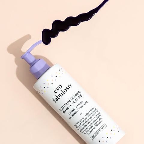evo Fabuloso Platinum Blonde Toning Shampoo 250ml