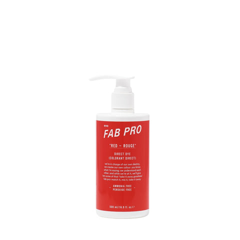 evo Fab Pro Direct Dye Red 500ml