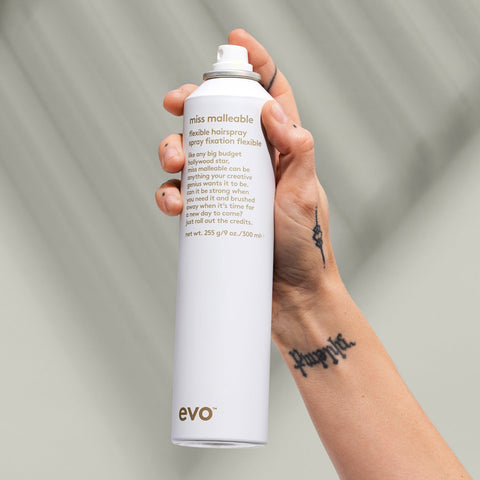 evo Miss Malleable Flexible Hairspray 300ml