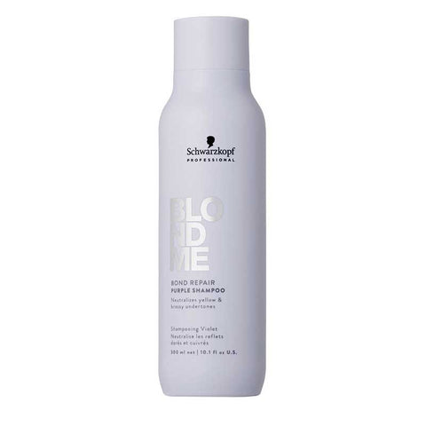 Schwarzkopf BlondMe Bond Repair Purple Shampoo 300ml