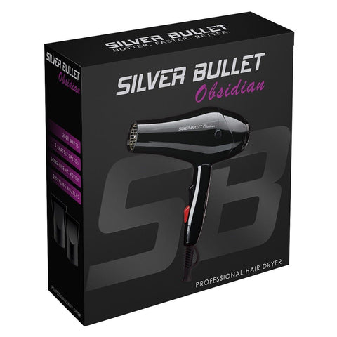 Black Silver Bullet Obsidian