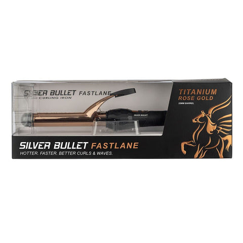 Silver Bullet Fastlane Rose Gold Curling Iron - 25mm