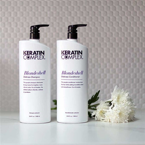 Keratin Complex Blondshell Shampoo 400ml Retail Keratin Complex