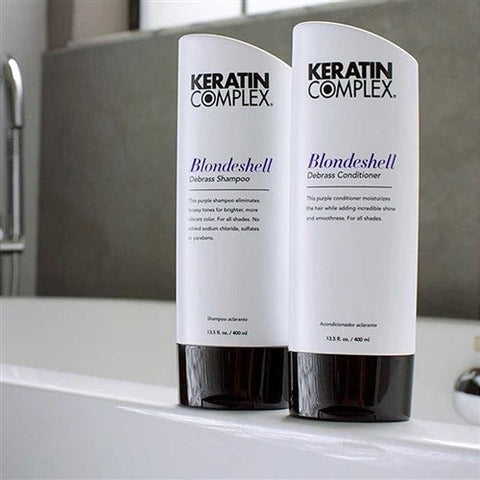 Keratin Complex Blondshell Shampoo 400ml Retail Keratin Complex