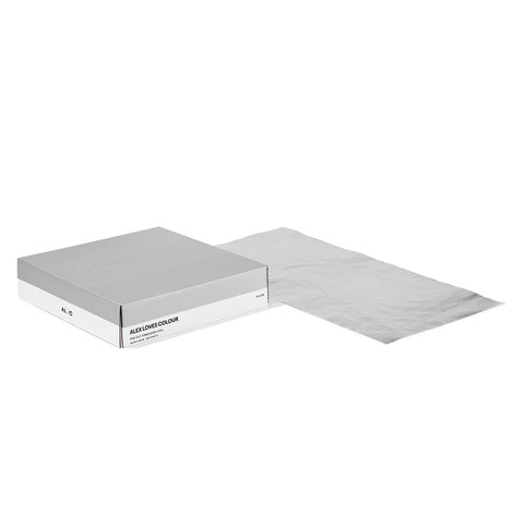 Alex Loves Colour Silver Extra Wide Foils - 20cm x 40cm - 2