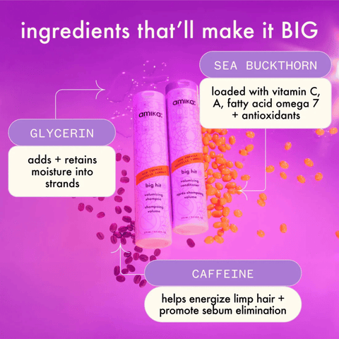 Amika Big Hit Volumizing Shampoo 1000ml