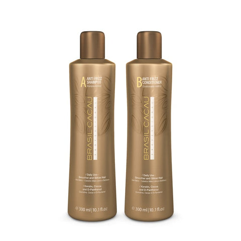 Brasil Cacau Anti Frizz Duo Pack 300ml