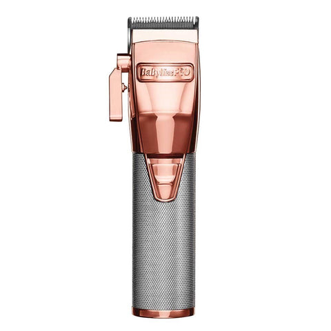BaBylissPRO Rose FX Lithium Clipper - Rose Gold - Cordless/Corded