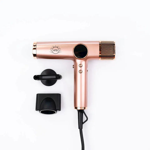 H2D Xtreme Four In One Hair Dryer + Styler - Rose Gold