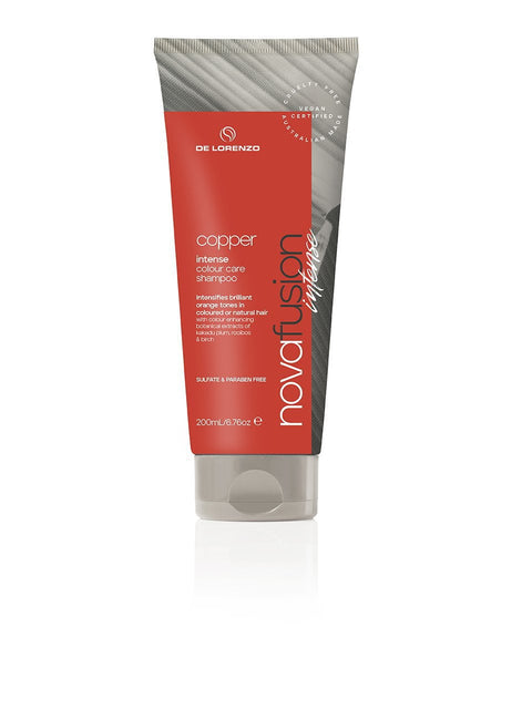De Lorenzo Novafusion Colour Care Shampoo Intense Copper 200ml