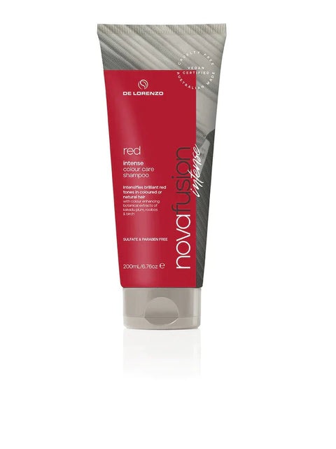De Lorenzo Novafusion Colour Care Shampoo Intense Red 200ml