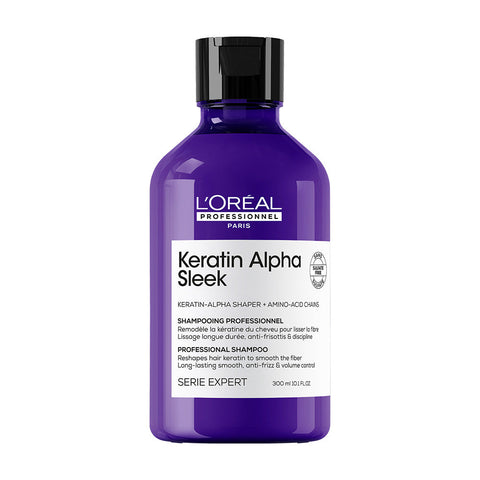 L'Oréal Professionnel Keratin Alpha Sleek Shampoo 300ml - 1