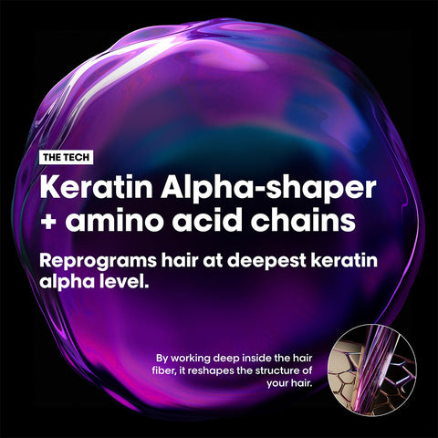 L'Oréal Professionnel Keratin Alpha Sleek Shampoo 300ml - 3