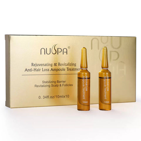 Nuspa Rejuvenating & Revitalising Anti-Hair Loss Ampoule Treatment 10ml x 10