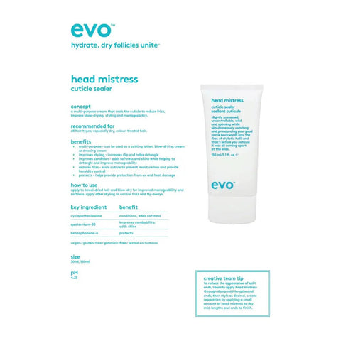 Evo Head Mistress Cuticle Sealer Evo (150ml) - Beauty Affairs 3