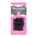 Freestyle Snag Free Hair Elastics 4mm 30 Pack Black