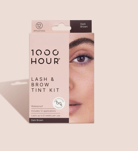 1000 HOUR Lash & Brow Tint Kit DARK BROWN - UH