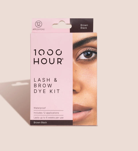 1000 HOUR Lash & Brow Dye Kit BROWN / BLACK - UH