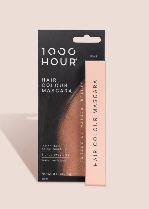 1000 Hour Hair Colour Mascara BLACK 12g - UH