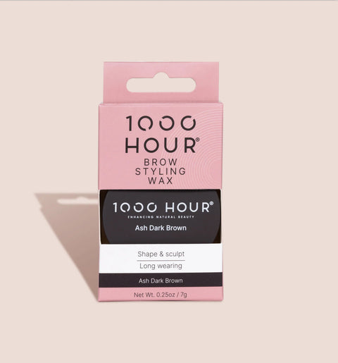 1000 Hour Brow Styling Wax ASH DARK BROWN - UH
