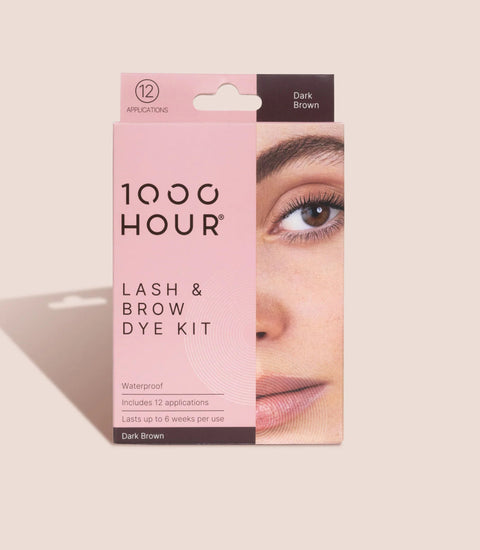 1000 HOUR Lash & Brow Dye Kit DARK BROWN - UH