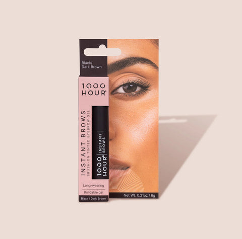 1000 Hour Instant Brows Mascara BLACK / DARK BROWN 6g - UH