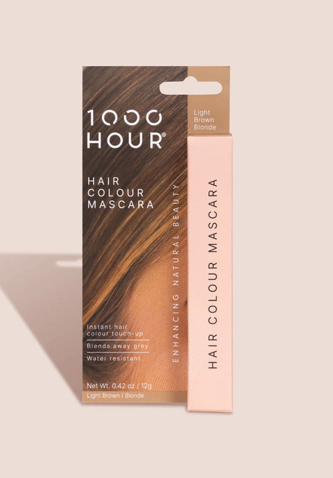1000 Hour Hair Colour Mascara LIGHT BROWN / BLONDE 12g - UH