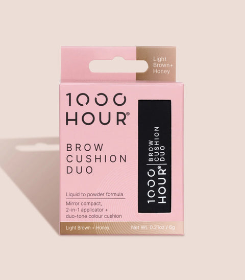 1000 Hour Brow Cushion Duo LIGHT BROWN / HONEY - UH