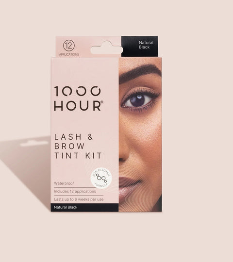 1000 HOUR Lash & Brow Tint Kit NATURAL BLACK - UH