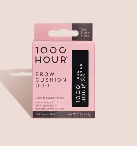 1000 Hour Brow Cushion Duo DARK BROWN / BROWN - UH